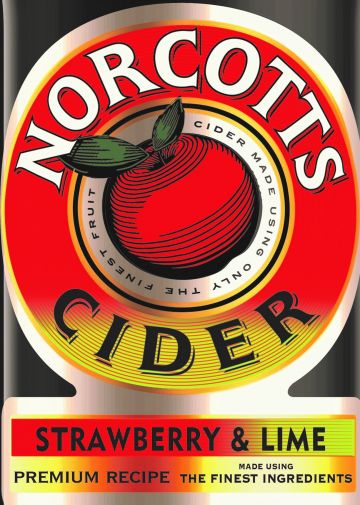 Norcotts Strawberry & Lime Cider