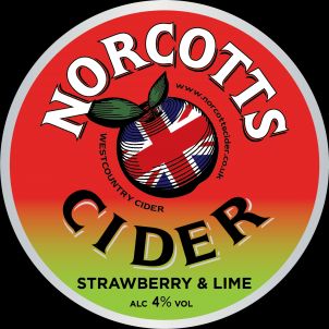 Norcotts Strawberry & Lime 10L BIB