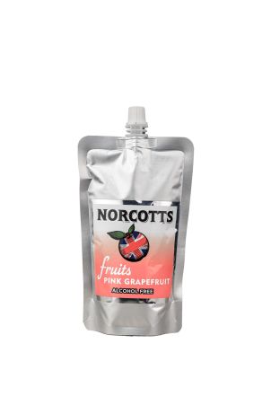 Norcotts Fruits Alcohol Free Pink Grapefruit 12x300ml Pouches